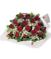 18 Red Rose, Lilac, Ammi Majus, Salal