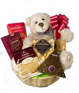 Gourmet hampers with bear