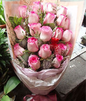 20 Pink roses