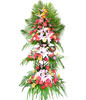 GongxiFaCai-3-Tier Openning Basket- Lily , Daise, bird of paradise , anthurium, carnation , green leafy