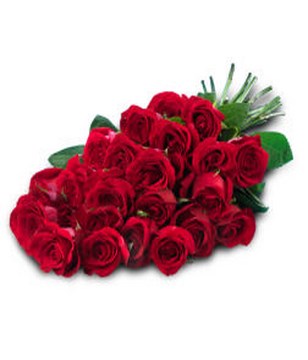 Infinite Love: 25 red roses