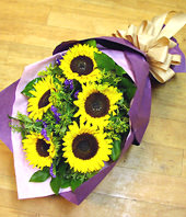 5 Sunflower Bouquet