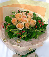 11 Champange roses