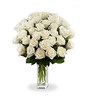 Bouquet of 36 Long Stem White Roses