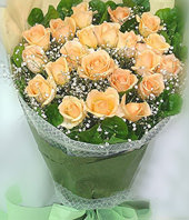 21 Champange roses