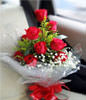 11 red roses, the oriole, the serissa fetida is plentiful