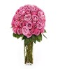 3 Dozen of Pink Roses in a Vase