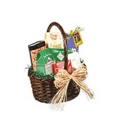 Hamper Delight consist of Assorted biscuits and Cookies presented in a Basket