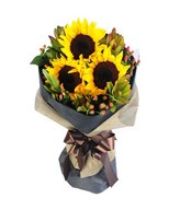 3 Sunflower in a bouquet