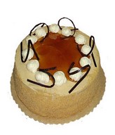 Dulce de Leche Cake. Size 8 Inch Round