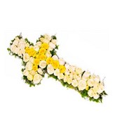 Arrangement of Yellow & White Flowers